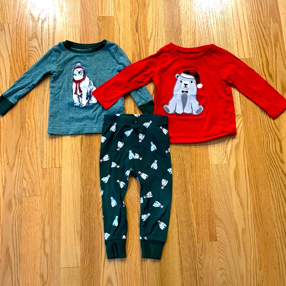18-24 month polar bear pjs
